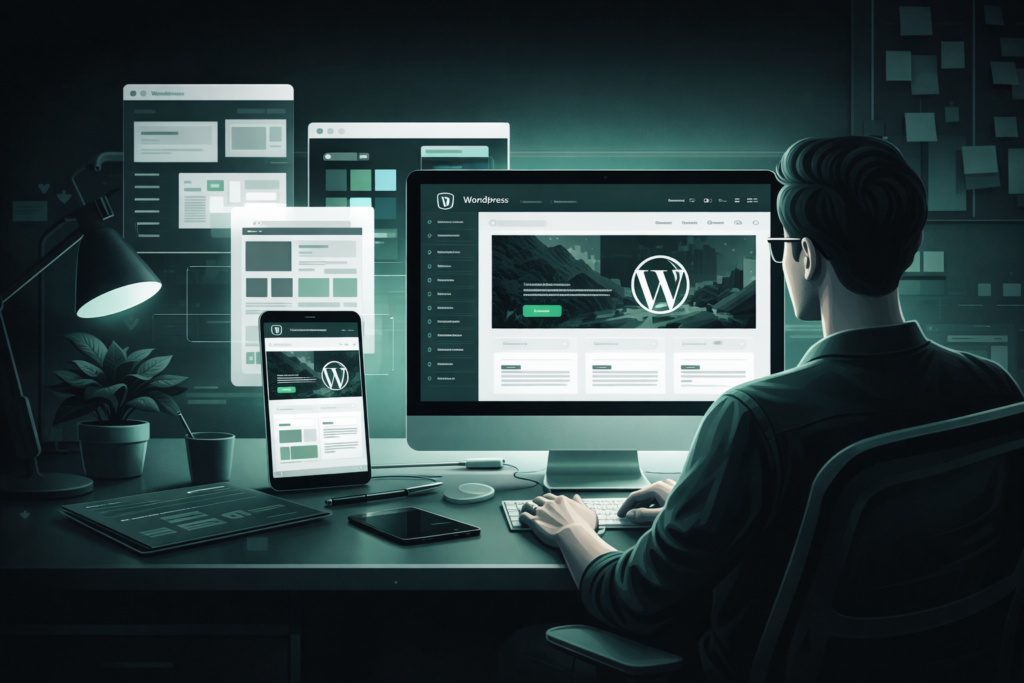 website build wp check